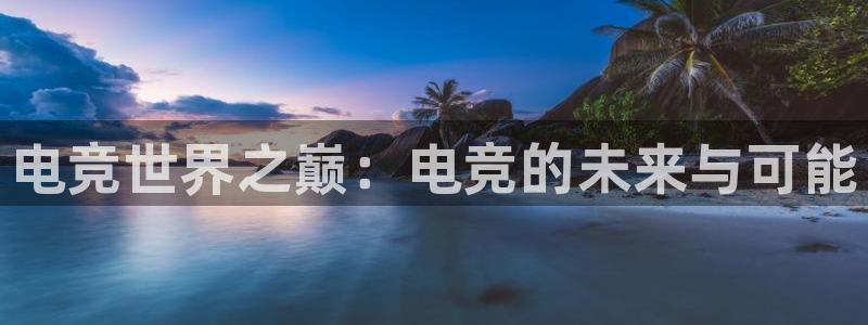 完美电竞平台官网：电竞世界之巅：电竞的未来与可能
